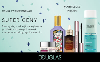 Superceny w perfumeriach Douglas!